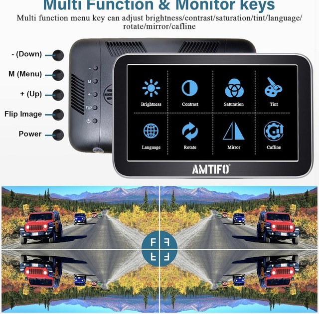 2K Rear Camera with 7” Monitor – No Lag - photo 5