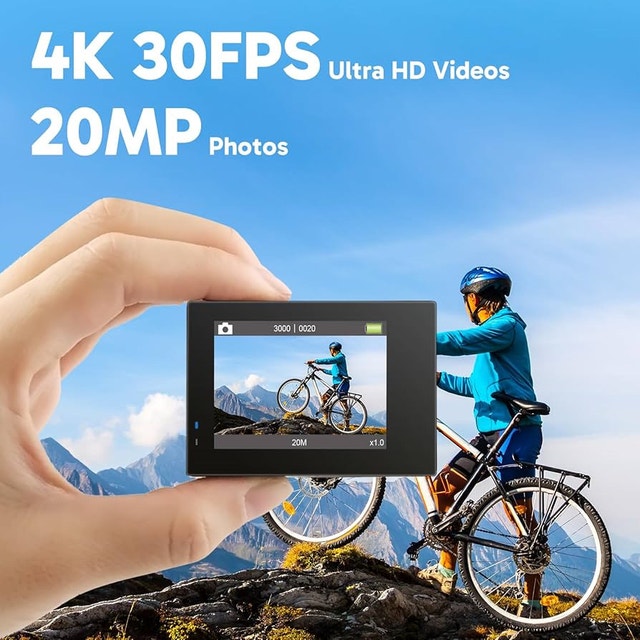 AKASO Brave 4 Action Camera - 4K, WiFi, Waterproof - photo 3