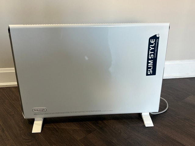 De’Longhi 1500W Panel Heater – Digital Controls – Slim Design - photo 5