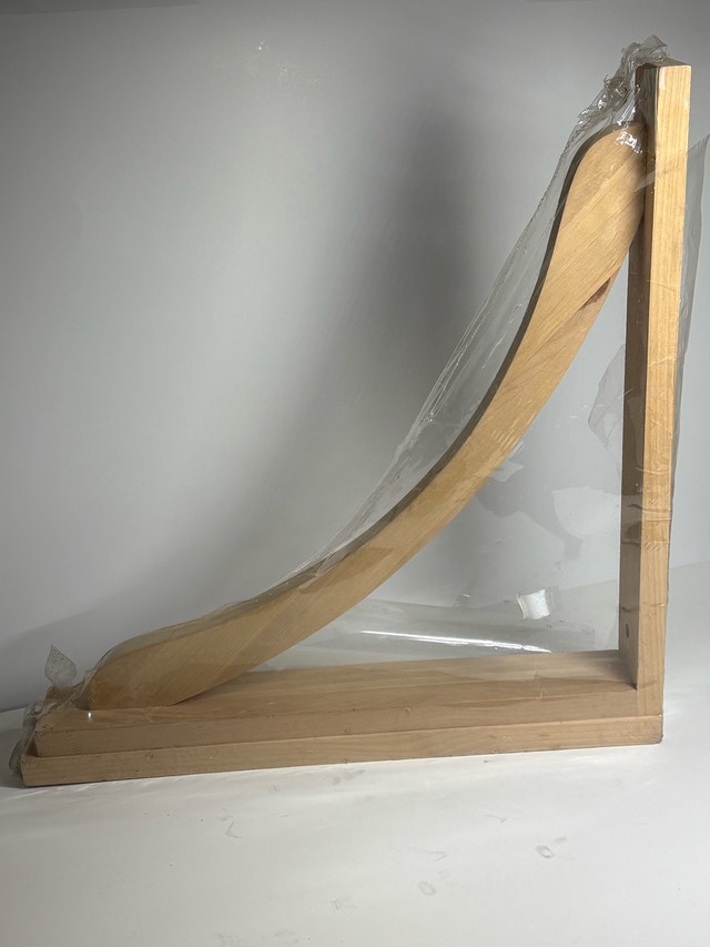 Decorative Wood Shelf Bracket / Corbel – 44 x 45 cm - photo 3