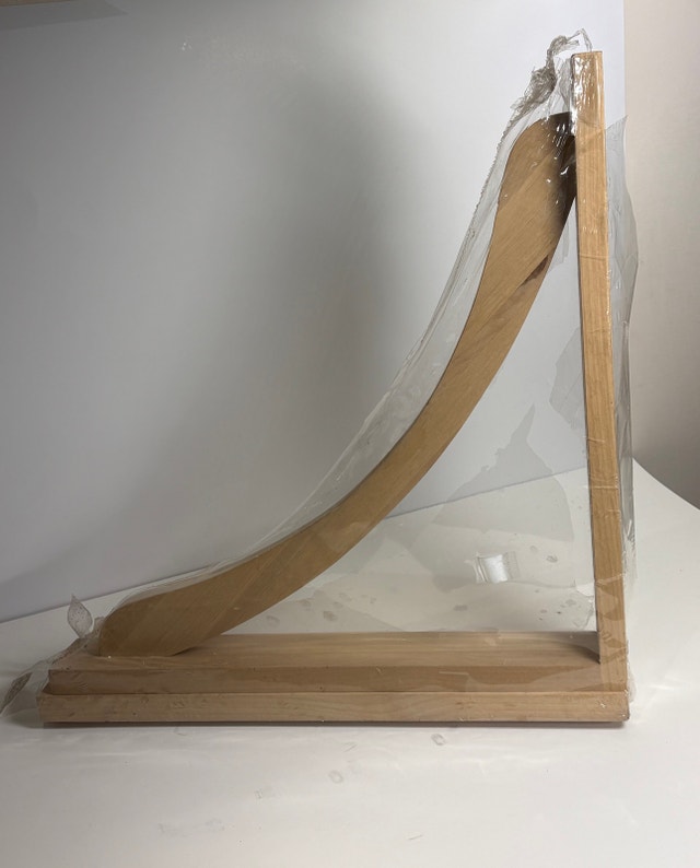 Decorative Wood Shelf Bracket / Corbel – 44 x 45 cm - photo 4