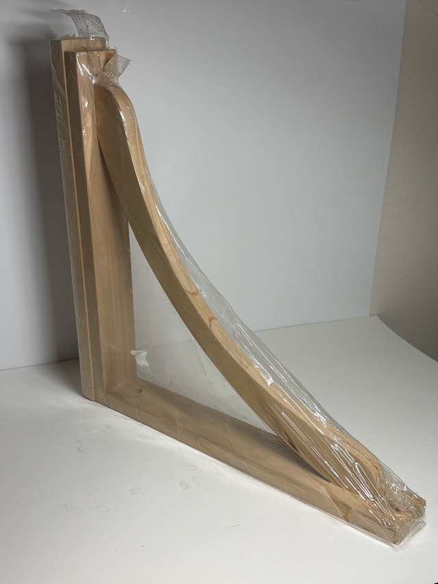 Decorative Wood Shelf Bracket / Corbel – 44 x 45 cm - photo 5