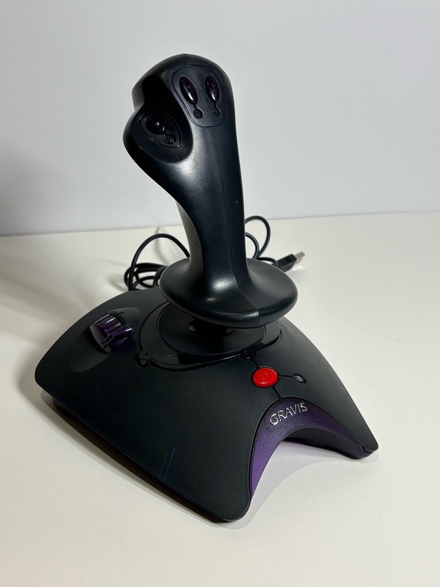 Gravis Destroyer Xtreme USB Joystick - Retro Gaming Controller