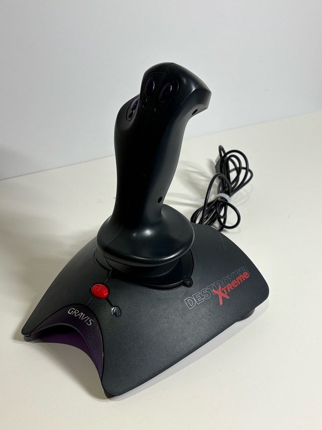 Gravis Destroyer Xtreme USB Joystick - Retro Gaming Controller - photo 2