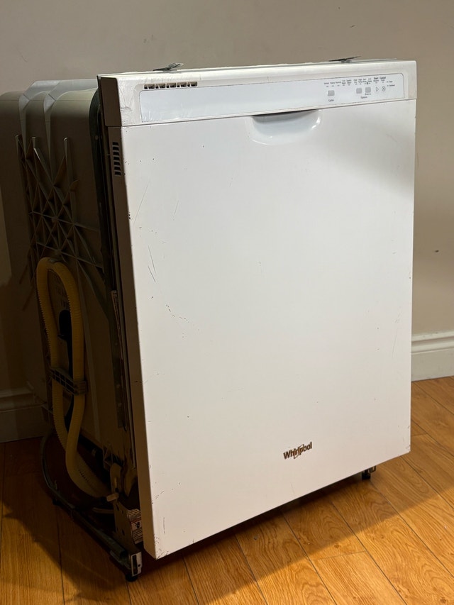 Whirlpool Built-In Dishwasher – Serviced, Tested & Clean – $299