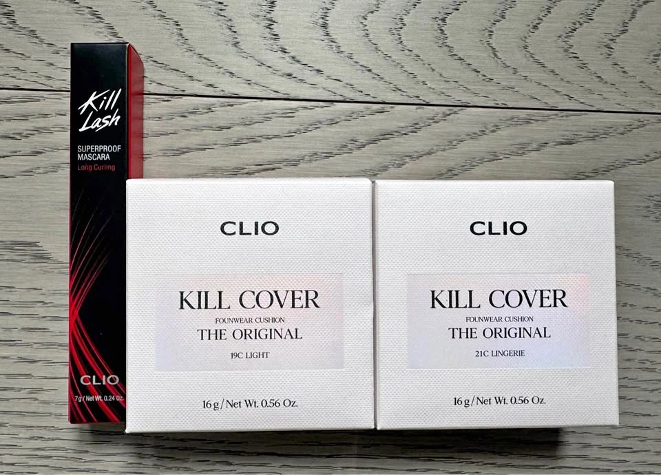 BNIB CLIO KILL COVER and Mascara
