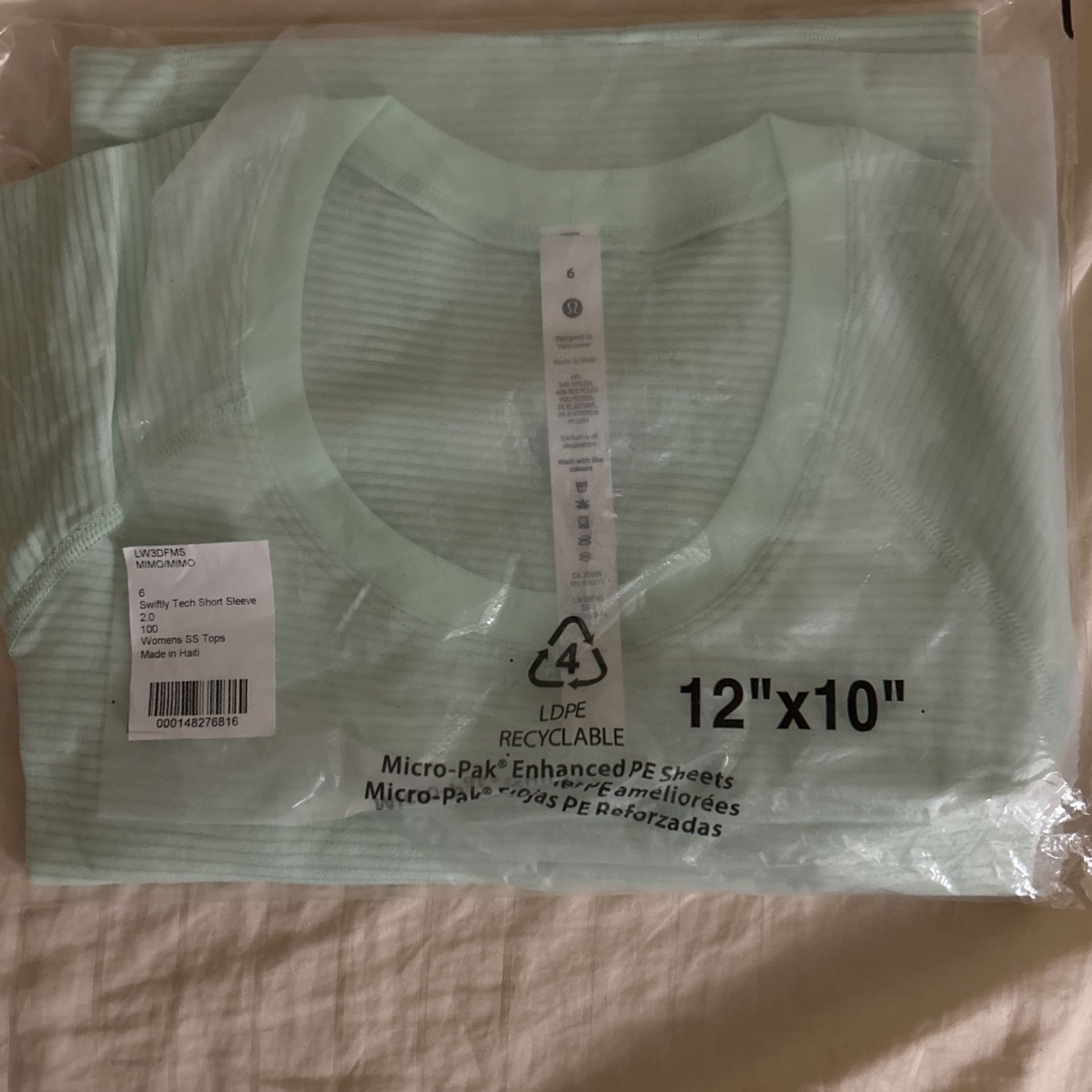 Lululemon Swiftly Tech Short Sleeve Size 6 Women (2 for $50)