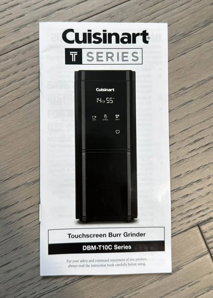 Cuisinart Touchscreen Burr Grinder DBM-T10C - photo 5