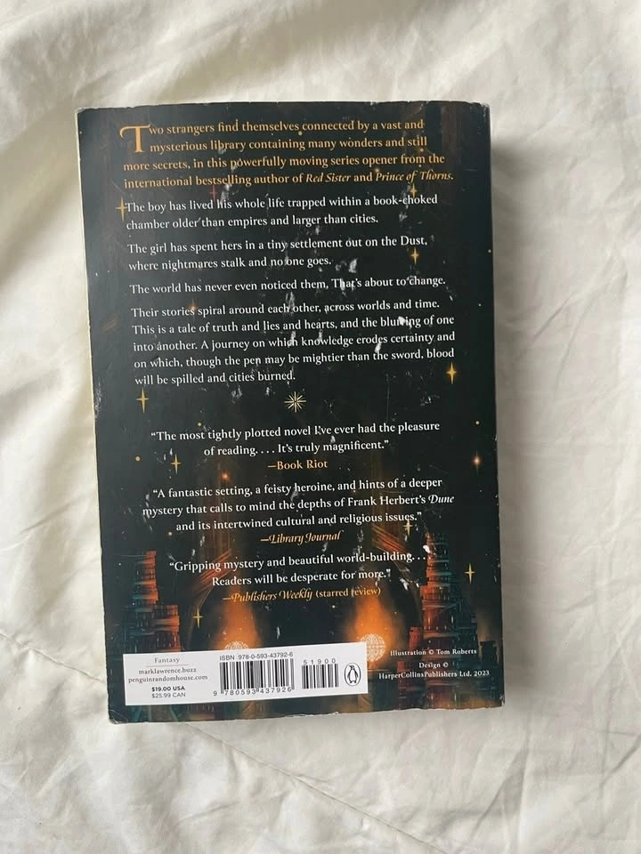 The Book that Wouldn't Burn By Mark Lawrence - photo 2