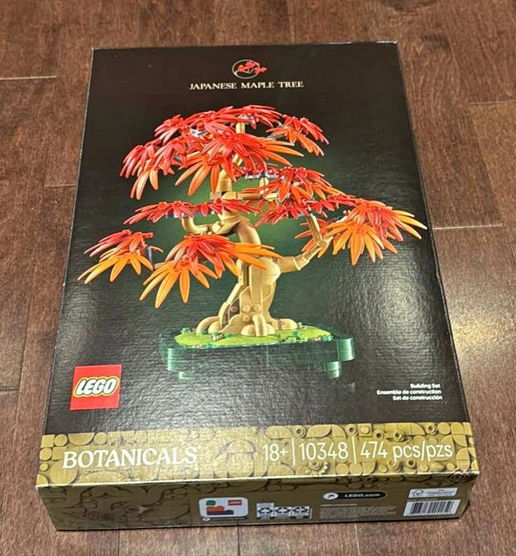 BNIB LEGO Japanese Maple Tree 10348