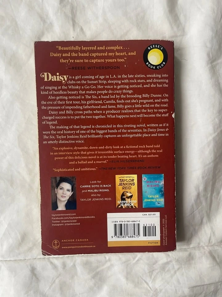 Daisy Jones and the Six By Taylor Jenkins Reid - photo 2
