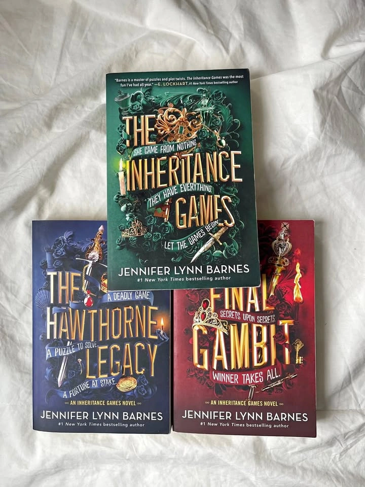 The Inheritance Games series By Jennifer Lynn Barnes