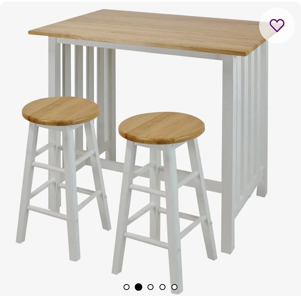 Table + 2 stools, for new home