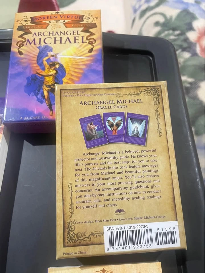 Archangel Michael Oracle Cards and Angel Medicine Book - photo 2