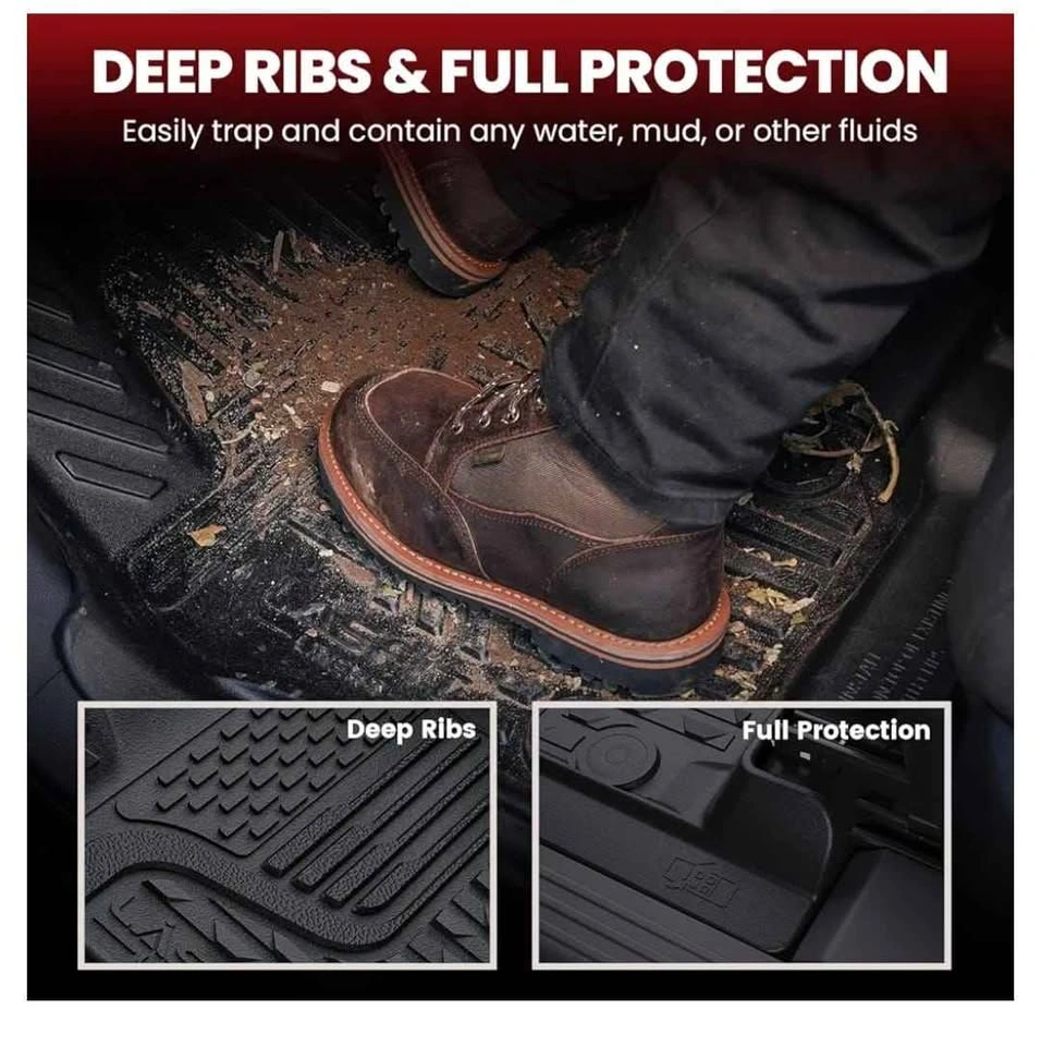 RAM 1500 Quad Cab Floor Mats (2013-2018, 2019-2024 Classic) - photo 5