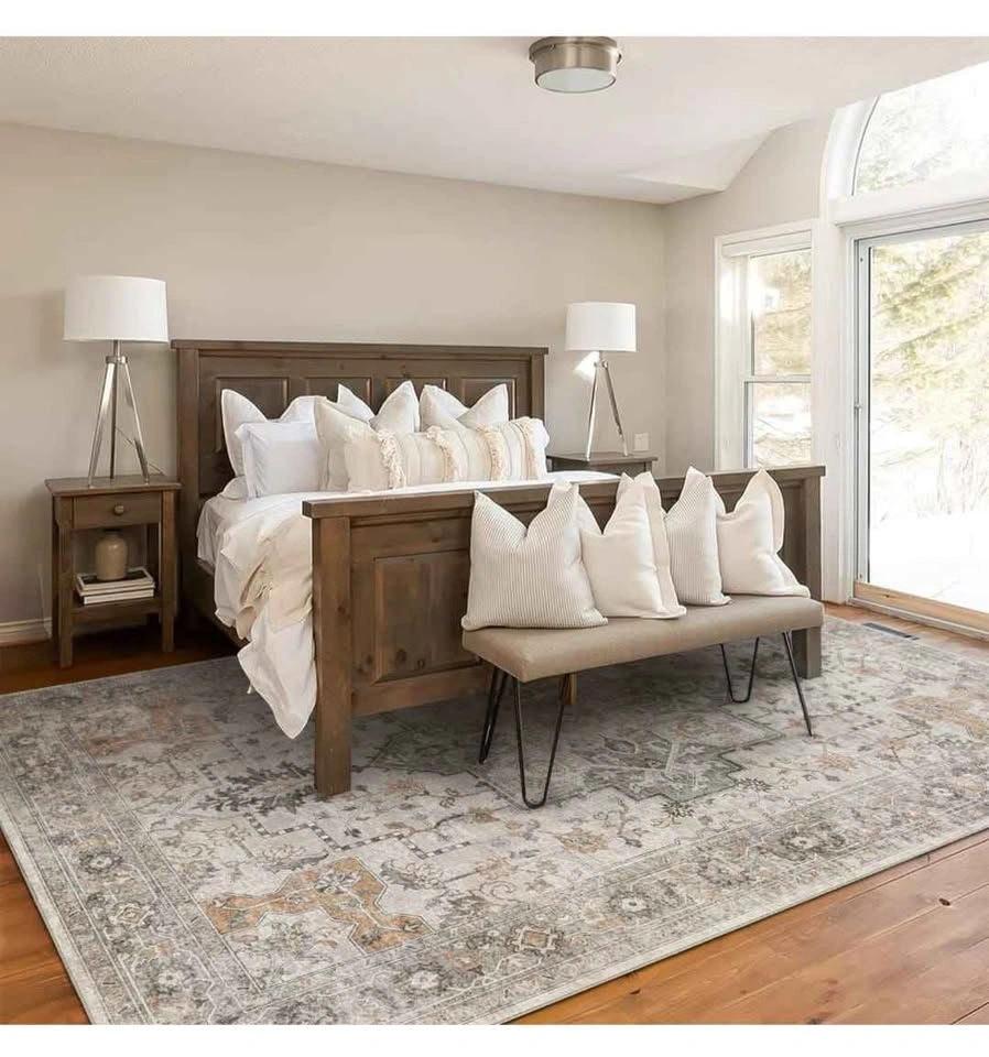 Area Rugs 6x9 for Living Room, Non-Slip Washable Rug - photo 2