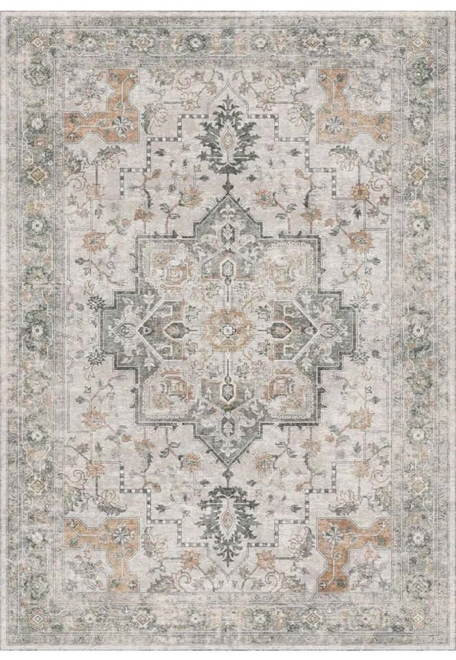 Area Rugs 6x9 for Living Room, Non-Slip Washable Rug - photo 3
