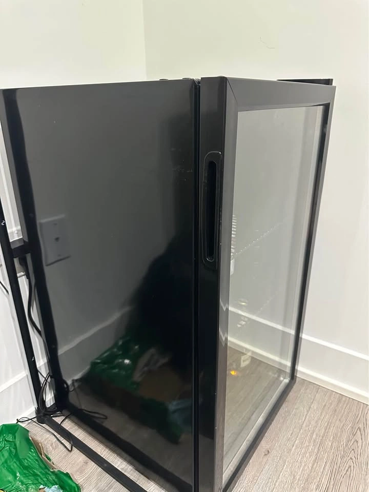 Costway 3.2 Cu.Ft. Beverage Fridge - Holds 120 Cans (Glass Door - photo 3