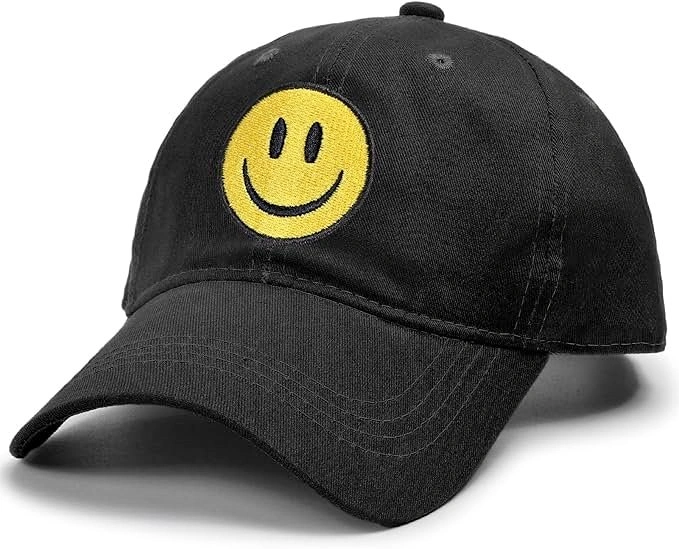 Smile Emoji Baseball Hat - BRAND NEW
