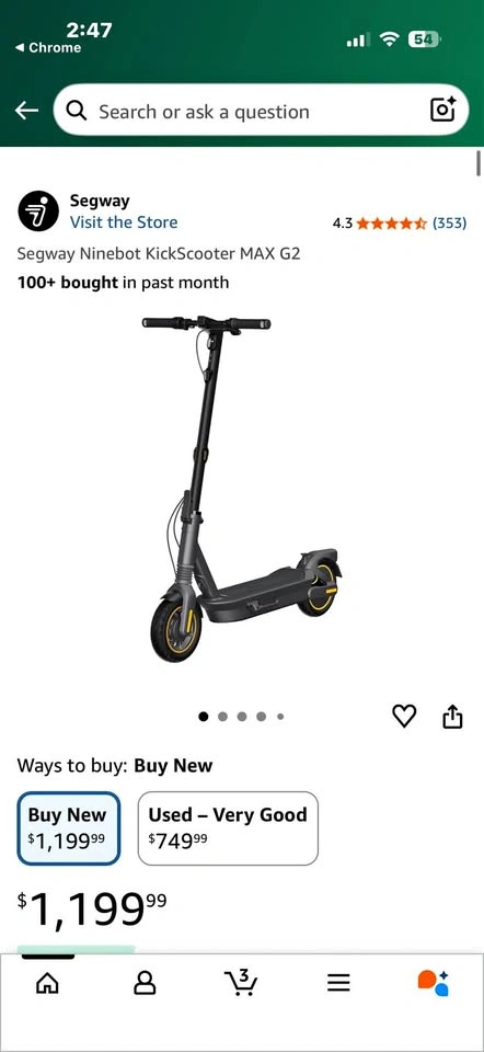 Segway Max G2