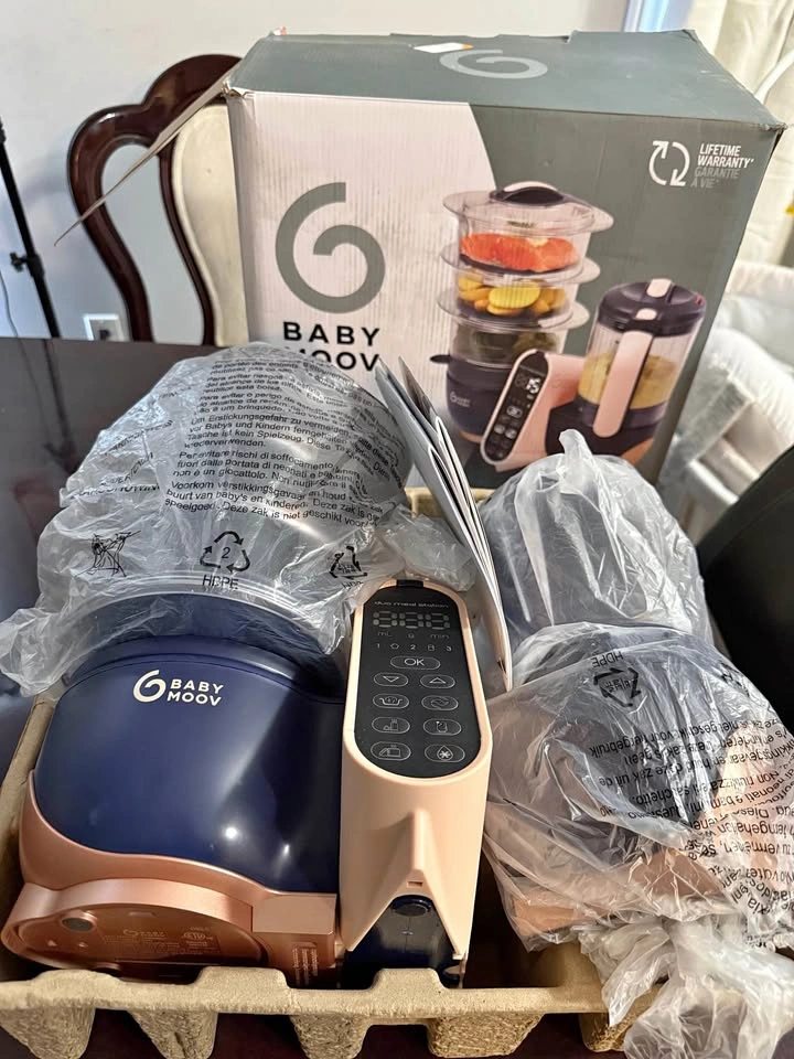 Babymoov Duo Meal station XL, 6 in 1 Baby food processor