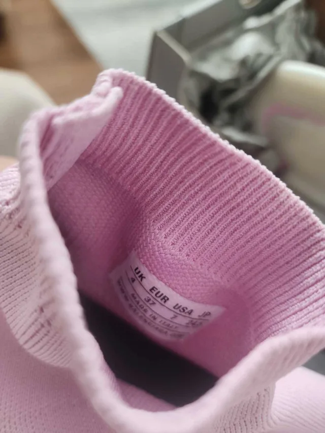 Pink Knitted Balenciaga Speed 2.0 - Size 7 Women's image indicator(4)