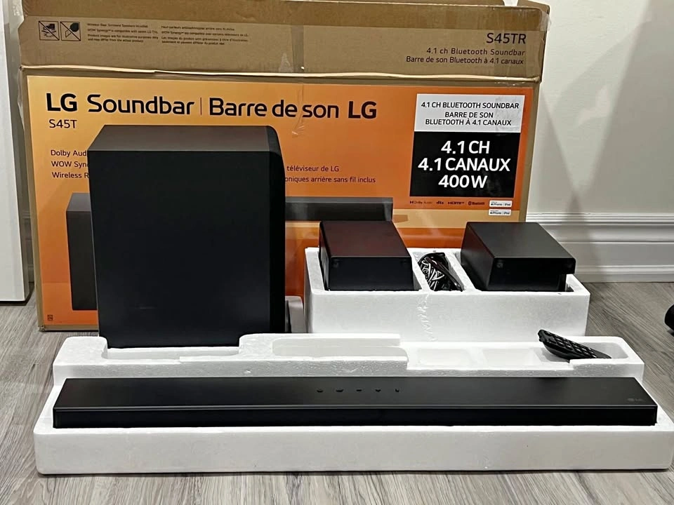 LG Soundbar S45TR – Used, Tested