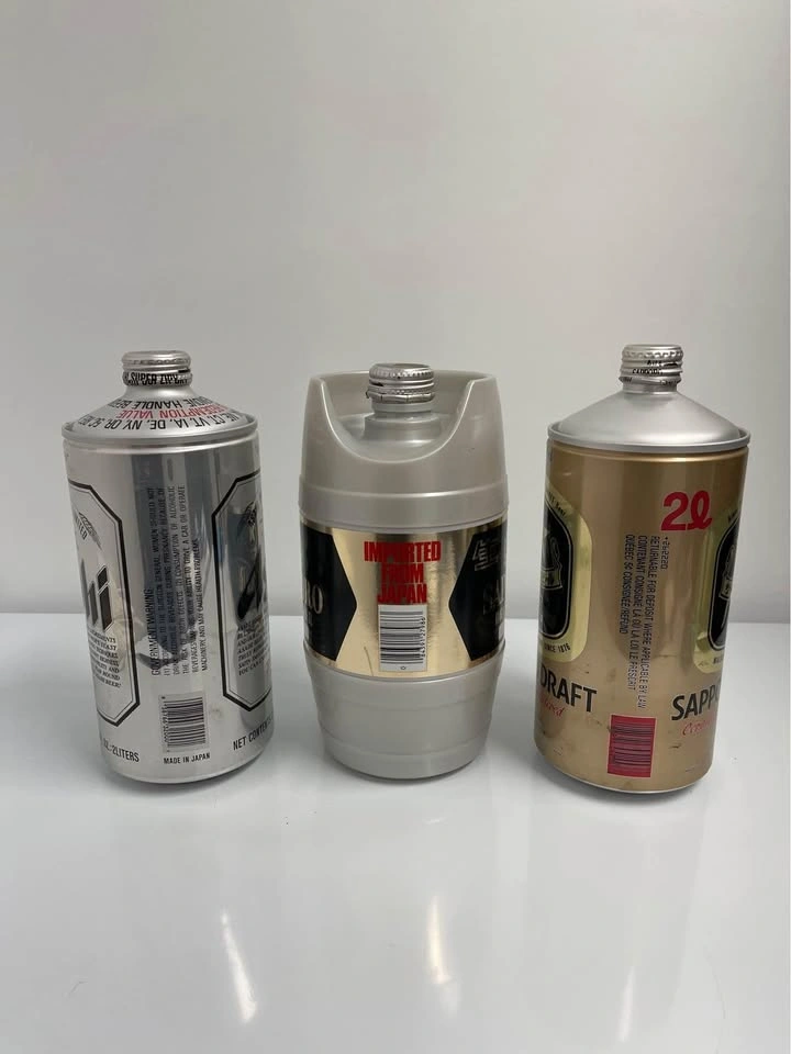 Vintage Japanese Beer Can/Keg Empty - photo 4