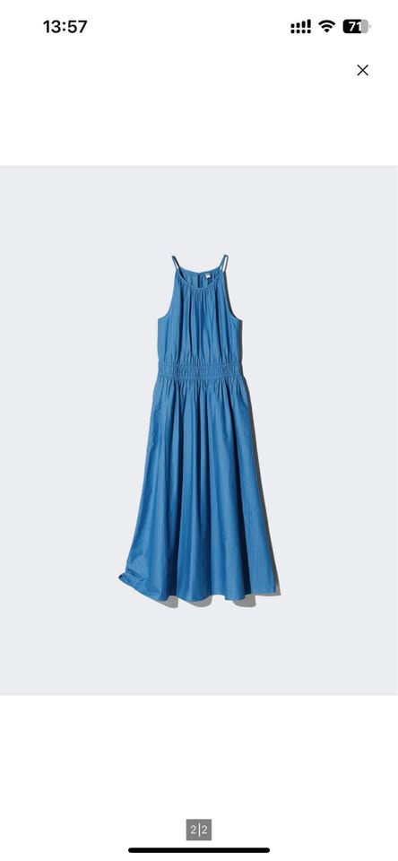 Brand New Uniqlo Black Halter Dress - photo 2