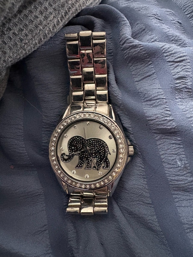Elephant watch from Claire’s