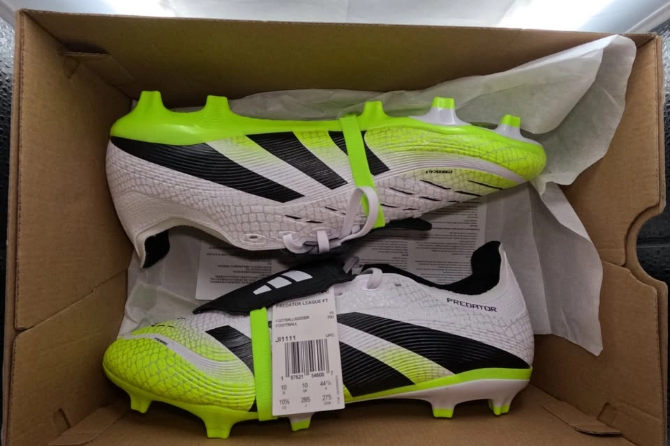 Adidas Predator League Fold-Over Tongue Soccer Cleats FG Size 10 - photo 3