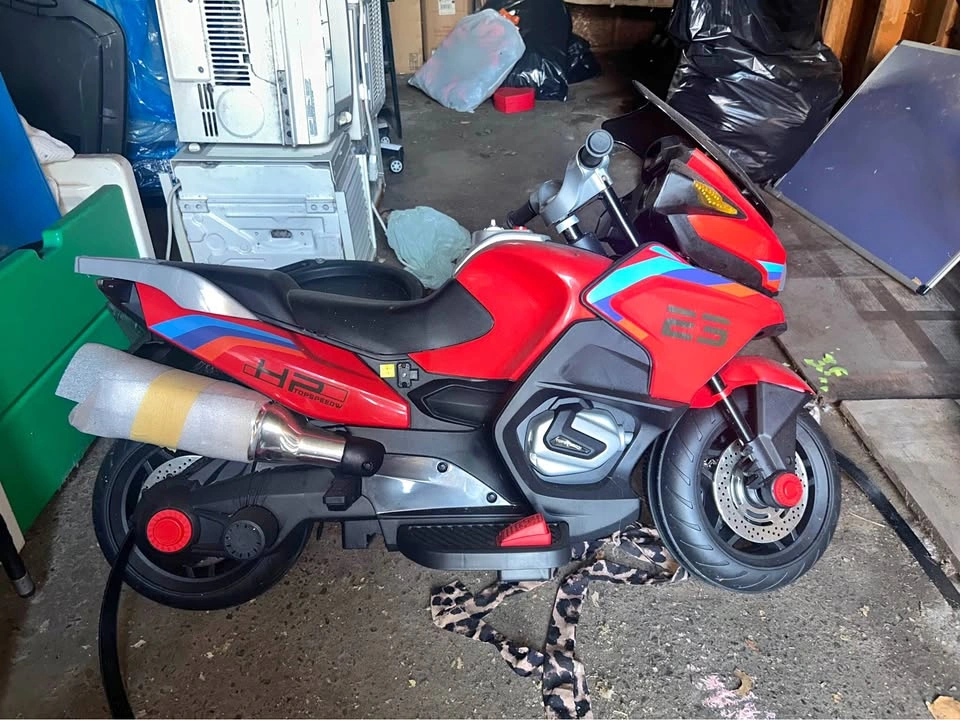 Costway 12V Kids Ride On Motorcycle