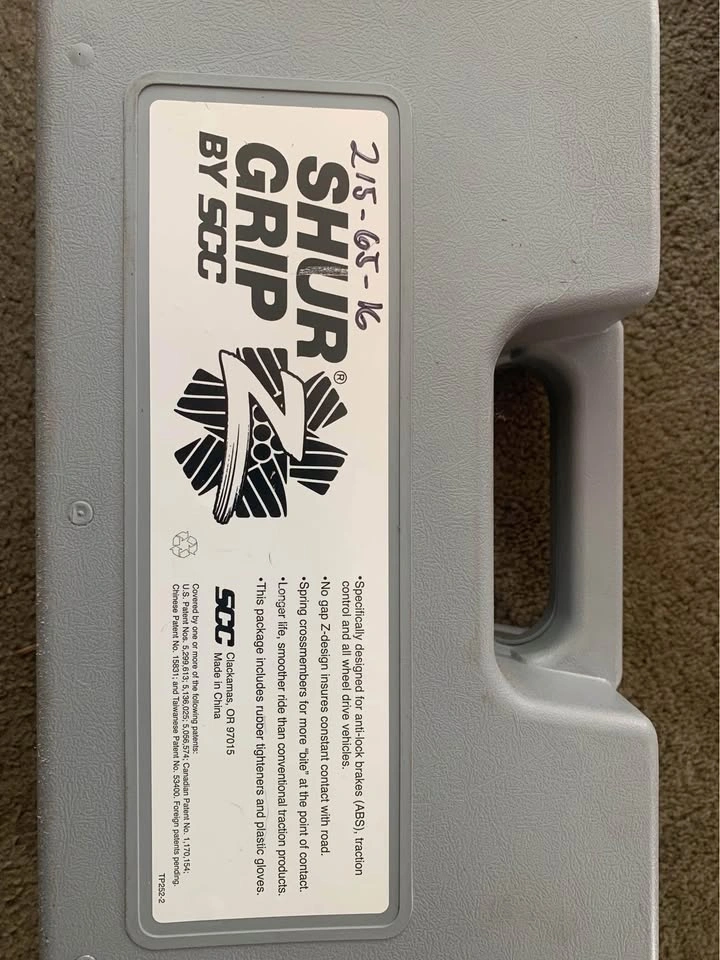 NEW Tire Chains - Shur Grip Z SZ335 - photo 5
