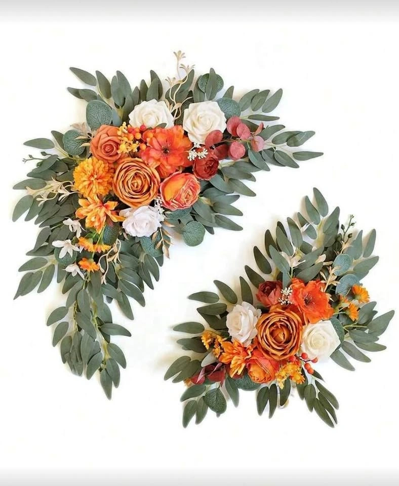 2pcs Artificial Flowers