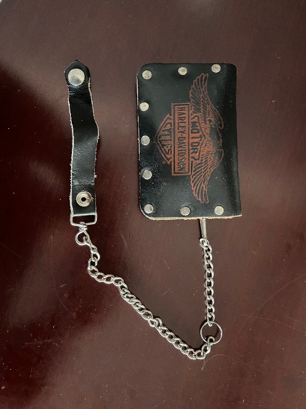 Harley Davidson Chain Wallet (Vintage)