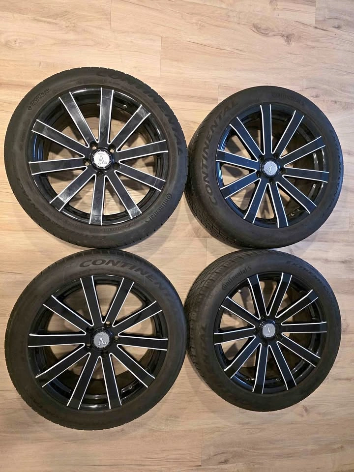 18 inch Velocity wheels with Continental tires