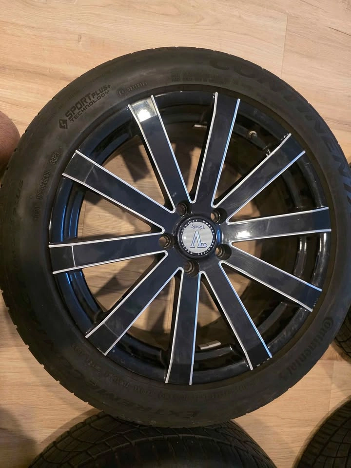 18 inch Velocity wheels with Continental tires - photo 3