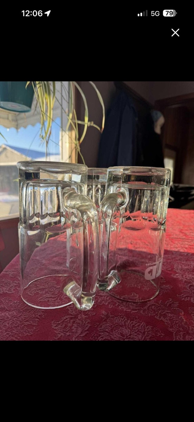 3 XL Beer Mugs