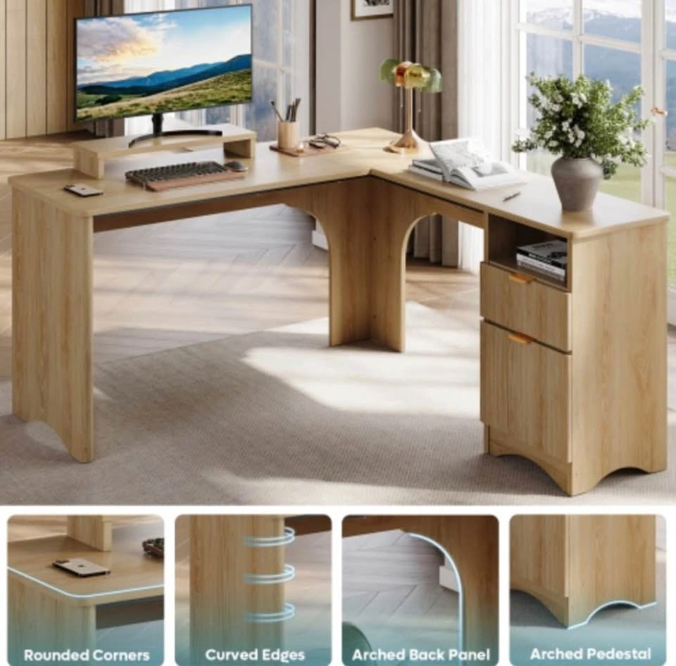 Brand New L-shaped Desk - photo 2