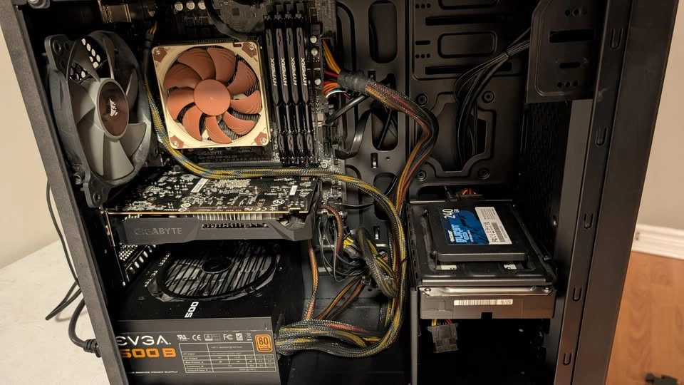 Budget mATX PC w/ Warranty & GPU Support - photo 2
