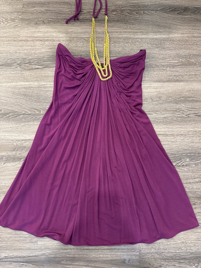 Purple Halter Dress - photo 3