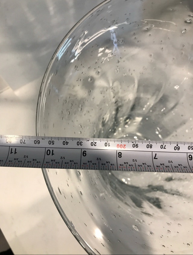 Glass Fluted Vase - photo 3