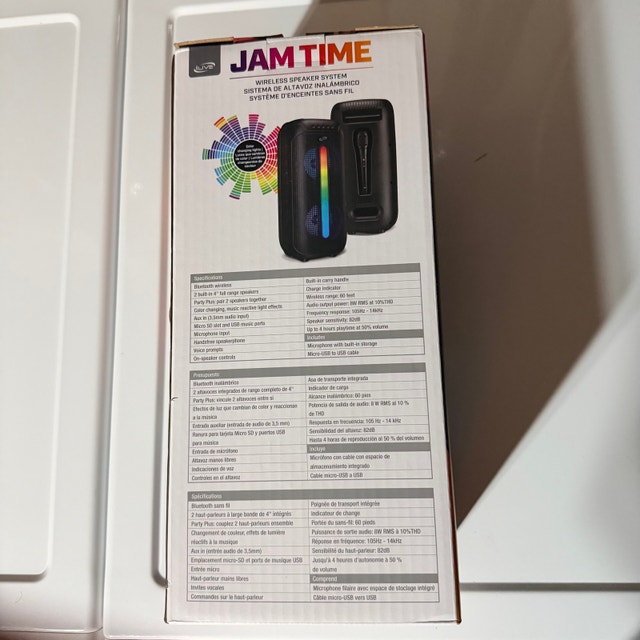 JAM TIME Speaker - photo 3
