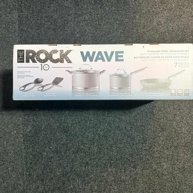The Rock Wave Cookware Set