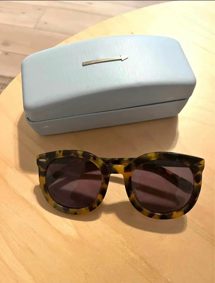 Karen Walker Super Duper Strength Sunglasses Crazy Tort