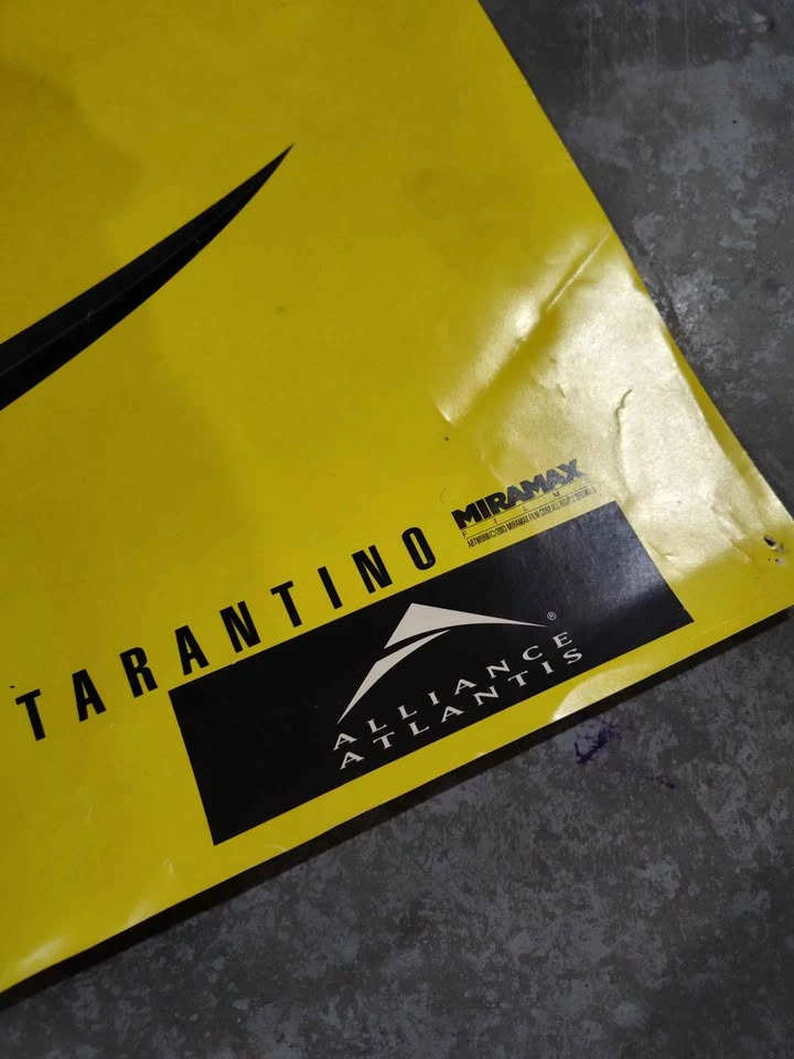 Rare 2003 Kill Bill Movie Theater Promo Poster - photo 4