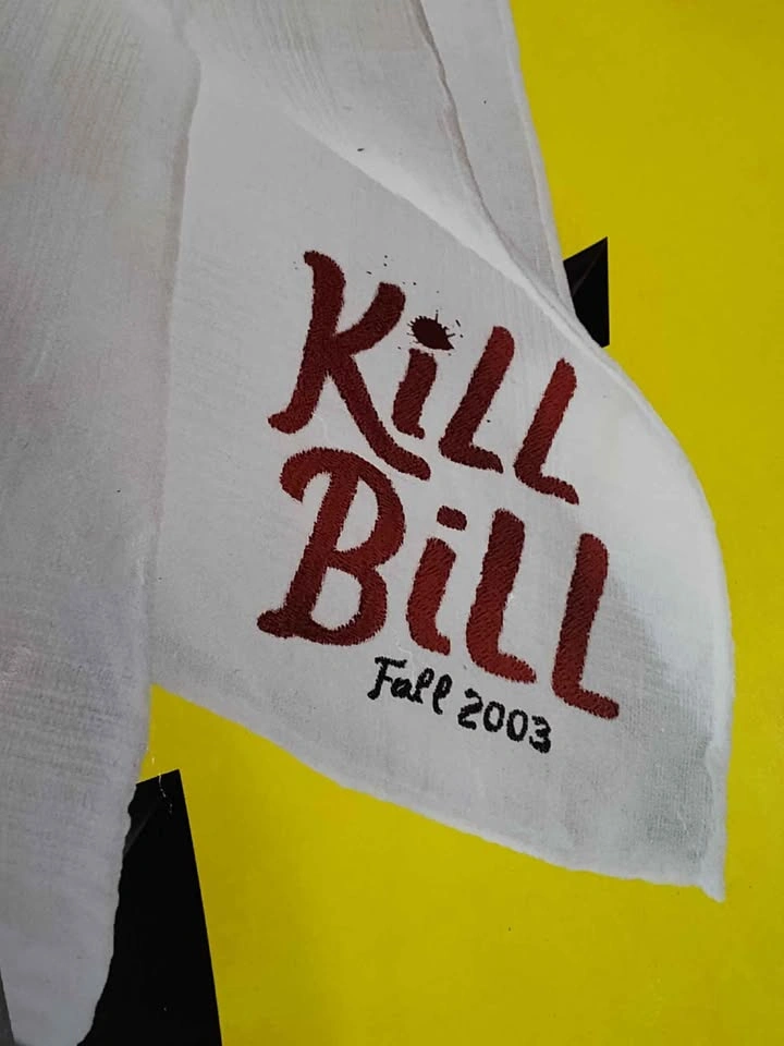 Rare 2003 Kill Bill Movie Theater Promo Poster - photo 5