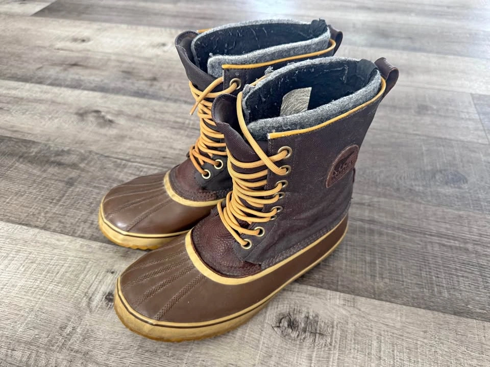 Men’s Sorel Winter Snow Duck Boots Size 11