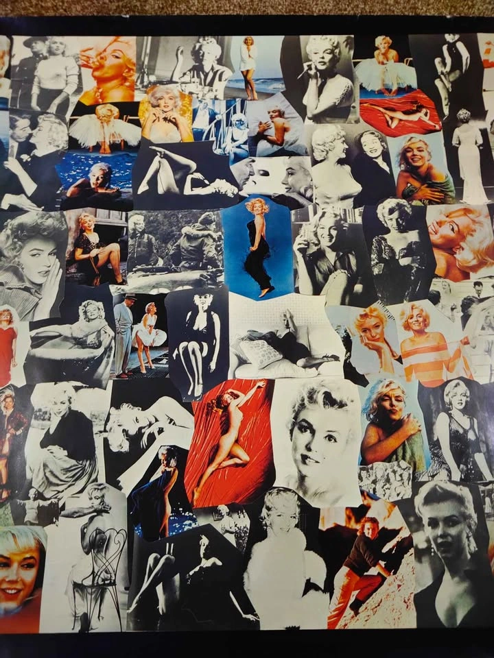 1985 Marilyn Monroe Life Collage Poster - photo 4