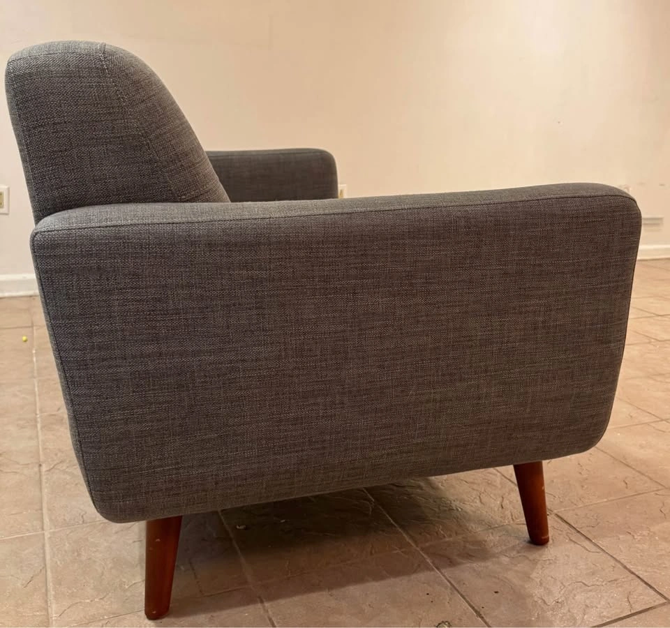 Gray 72” Sofa - photo 5